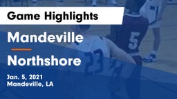 Mandeville  vs Northshore  Game Highlights - Jan. 5, 2021