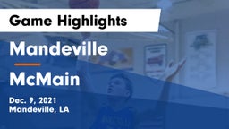 Mandeville  vs McMain  Game Highlights - Dec. 9, 2021