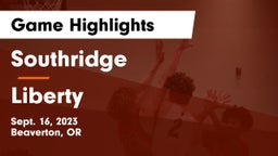 Southridge  vs Liberty  Game Highlights - Sept. 16, 2023