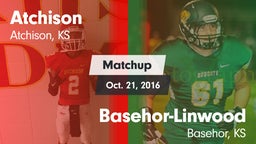 Matchup: Atchison  vs. Basehor-Linwood  2016