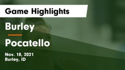 Burley  vs Pocatello  Game Highlights - Nov. 18, 2021