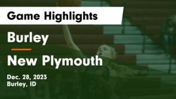 Burley  vs New Plymouth  Game Highlights - Dec. 28, 2023