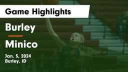 Burley  vs Minico  Game Highlights - Jan. 5, 2024