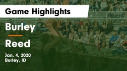Burley  vs Reed  Game Highlights - Jan. 4, 2020