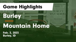 Burley  vs Mountain Home  Game Highlights - Feb. 2, 2023