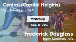 Matchup: Central  vs. Frederick Douglass  2016