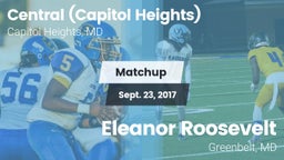 Matchup: Central  vs. Eleanor Roosevelt  2017