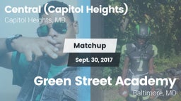 Matchup: Central  vs. Green Street Academy  2017