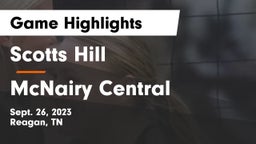 Scotts Hill  vs McNairy Central  Game Highlights - Sept. 26, 2023