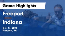 Freeport  vs Indiana  Game Highlights - Oct. 14, 2023