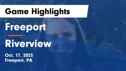 Freeport  vs Riverview  Game Highlights - Oct. 17, 2023