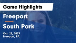 Freeport  vs South Park  Game Highlights - Oct. 28, 2023