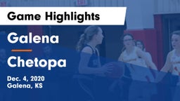 Galena  vs Chetopa  Game Highlights - Dec. 4, 2020