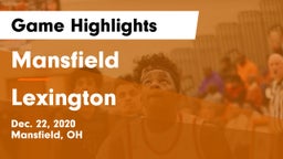 Mansfield  vs Lexington  Game Highlights - Dec. 22, 2020