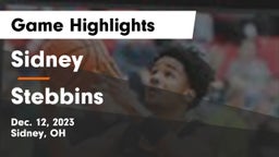 Sidney  vs Stebbins  Game Highlights - Dec. 12, 2023