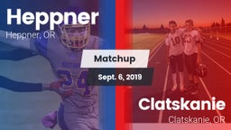Matchup: Heppner  vs. Clatskanie  2019