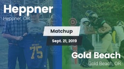 Matchup: Heppner  vs. Gold Beach  2019