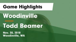 Woodinville vs Todd Beamer  Game Highlights - Nov. 30, 2018