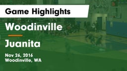 Woodinville  vs Juanita  Game Highlights - Nov 26, 2016