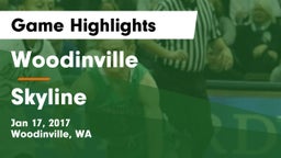 Woodinville  vs Skyline   Game Highlights - Jan 17, 2017