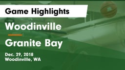 Woodinville vs Granite Bay Game Highlights - Dec. 29, 2018