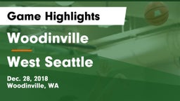 Woodinville vs West Seattle Game Highlights - Dec. 28, 2018