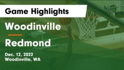 Woodinville vs Redmond  Game Highlights - Dec. 12, 2022