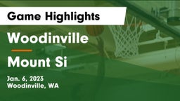 Woodinville vs Mount Si  Game Highlights - Jan. 6, 2023