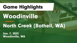 Woodinville vs North Creek (Bothell, WA) Game Highlights - Jan. 7, 2023