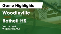 Woodinville vs Bothell HS Game Highlights - Jan. 20, 2023