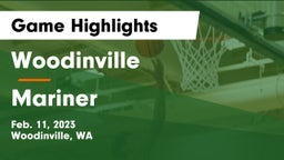 Woodinville vs Mariner  Game Highlights - Feb. 11, 2023
