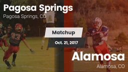 Matchup: Pagosa Springs High vs. Alamosa  2017