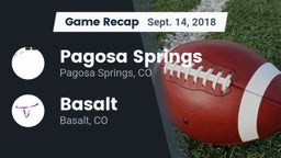 Recap: Pagosa Springs  vs. Basalt  2018