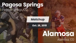 Matchup: Pagosa Springs High vs. Alamosa  2018
