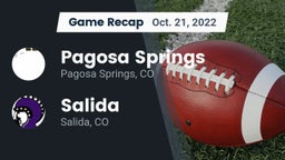 Recap: Pagosa Springs  vs. Salida  2022