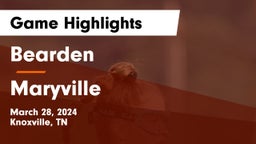 Bearden  vs Maryville Game Highlights - March 28, 2024