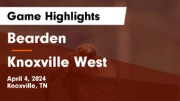 Bearden  vs Knoxville West  Game Highlights - April 4, 2024