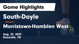 South-Doyle  vs Morristown-Hamblen West  Game Highlights - Aug. 29, 2023