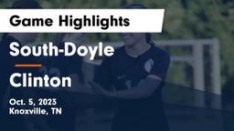 South-Doyle  vs Clinton  Game Highlights - Oct. 5, 2023