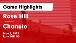 Rose Hill  vs Chanute  Game Highlights - May 8, 2023