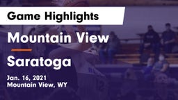 Mountain View  vs Saratoga  Game Highlights - Jan. 16, 2021