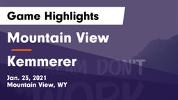 Mountain View  vs Kemmerer  Game Highlights - Jan. 23, 2021