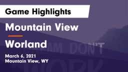 Mountain View  vs Worland  Game Highlights - March 6, 2021