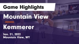 Mountain View  vs Kemmerer  Game Highlights - Jan. 21, 2022