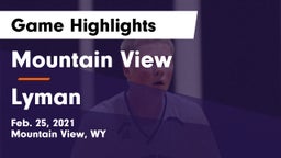 Mountain View  vs Lyman Game Highlights - Feb. 25, 2021