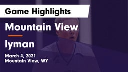 Mountain View  vs lyman Game Highlights - March 4, 2021