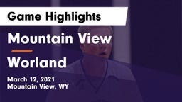Mountain View  vs Worland  Game Highlights - March 12, 2021