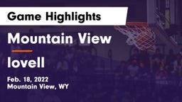 Mountain View  vs lovell  Game Highlights - Feb. 18, 2022