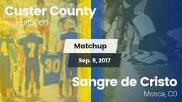 Matchup: Custer County High vs. Sangre de Cristo  2017
