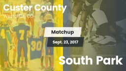 Matchup: Custer County High vs. South Park 2017